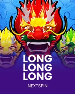 Long Long Long Chinese dragon inspired casino slot game artwork