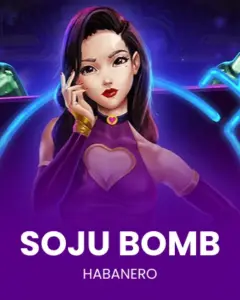 Soju Bomb Korean nightlife themed casino slot game artwork